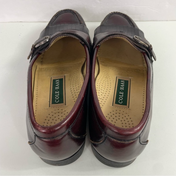 Cole Haan City Kiltie Fringe Pinch Buckle Loafer Mens 8.5 - Picture 10 of 12